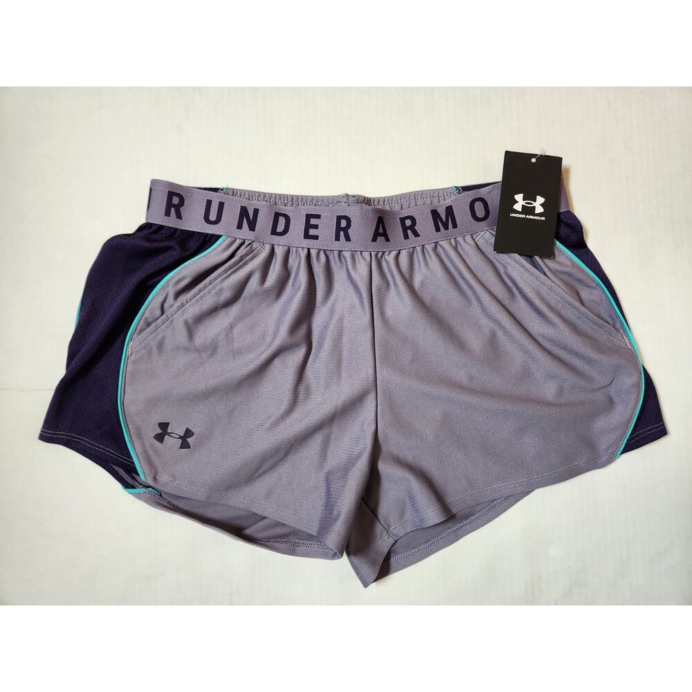 Under Armour Play Up 3.0 Shorts Purple Medium